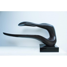 伸展-黑拉絲 y15382 立體雕塑.擺飾